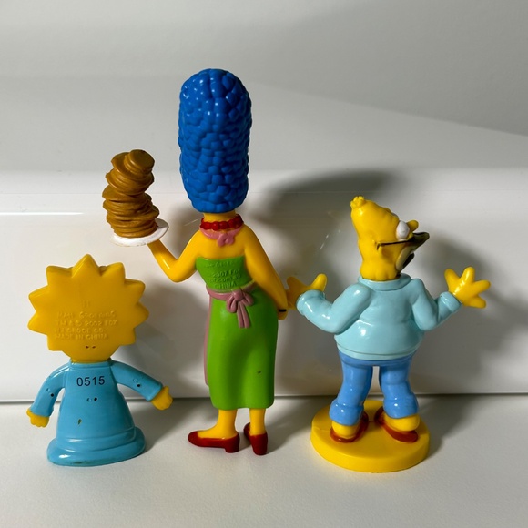 The Simpsons Figures Marge Stewie Bart Lisa Grandpa Maggie Apu Vinyl (ZZ28) - Picture 7 of 9